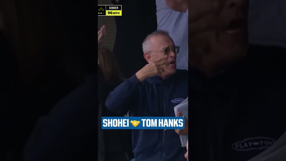 Tom Hanks 💙s Shohei Ohtani