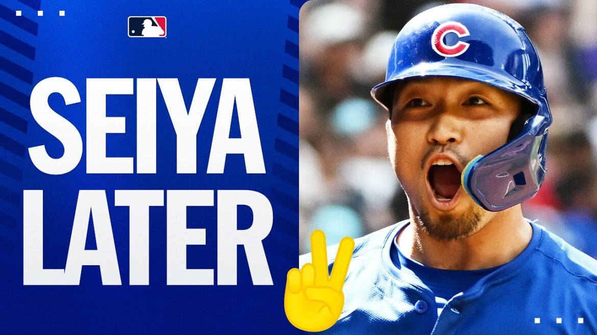 SEIYA LATER! The first home run of 2025 for Seiya Suzuki! | Suzuki Seiya Highlights