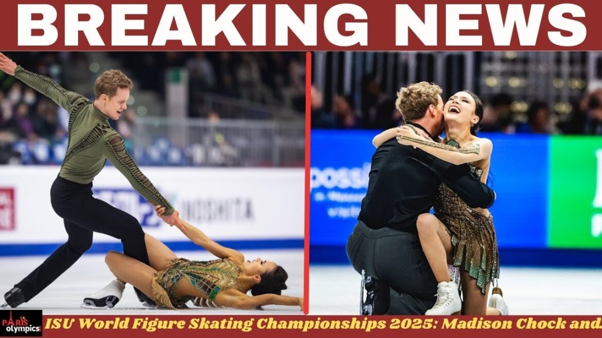ISU World Figure Skating Championships 2025: Madison Chock and Evan Bates achieve historic three.