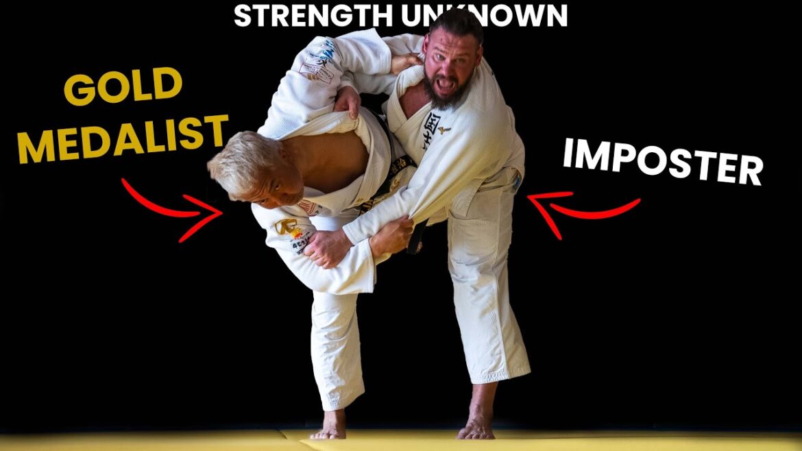 OLYMPIC GOLD JUDOKA VS WORLDS STRONGEST MAN - STRENGTH UNKNOWN, JUDO