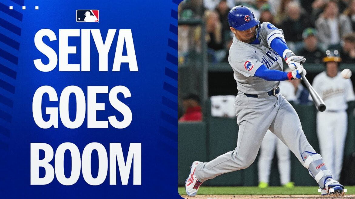 SEIYA OFF THE BATTER'S EYE 🚀 (2nd home run of the season) | Suzuki Seiya Releases No. 2