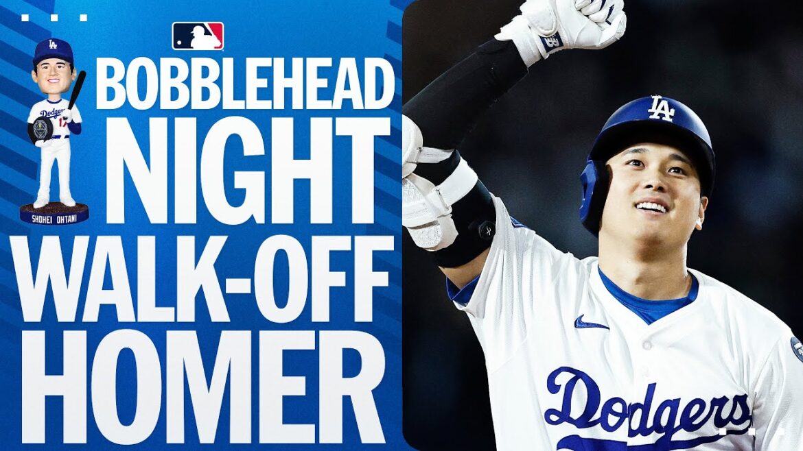 Shohei Ohtani hits a WALK-OFF home run on his BOBBLEHEAD NIGHT! | Ohtani Shohei Highlights