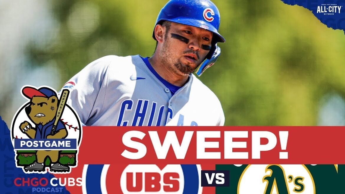 Seiya Suzuki Slams 2 Home Runs as the Cubs Sweep the Athletics | CHGO Cubs Podcast
