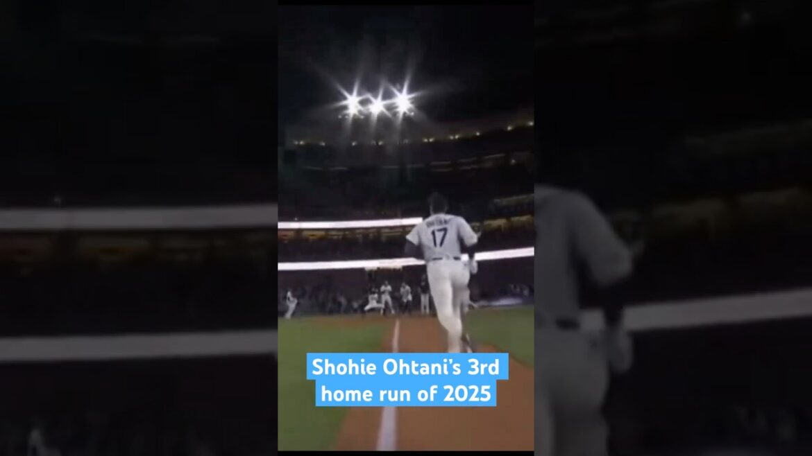 Shohei Ohtani’s 3rd home run of 2025 Shohei Ohtani’s 3rd home run of 2025