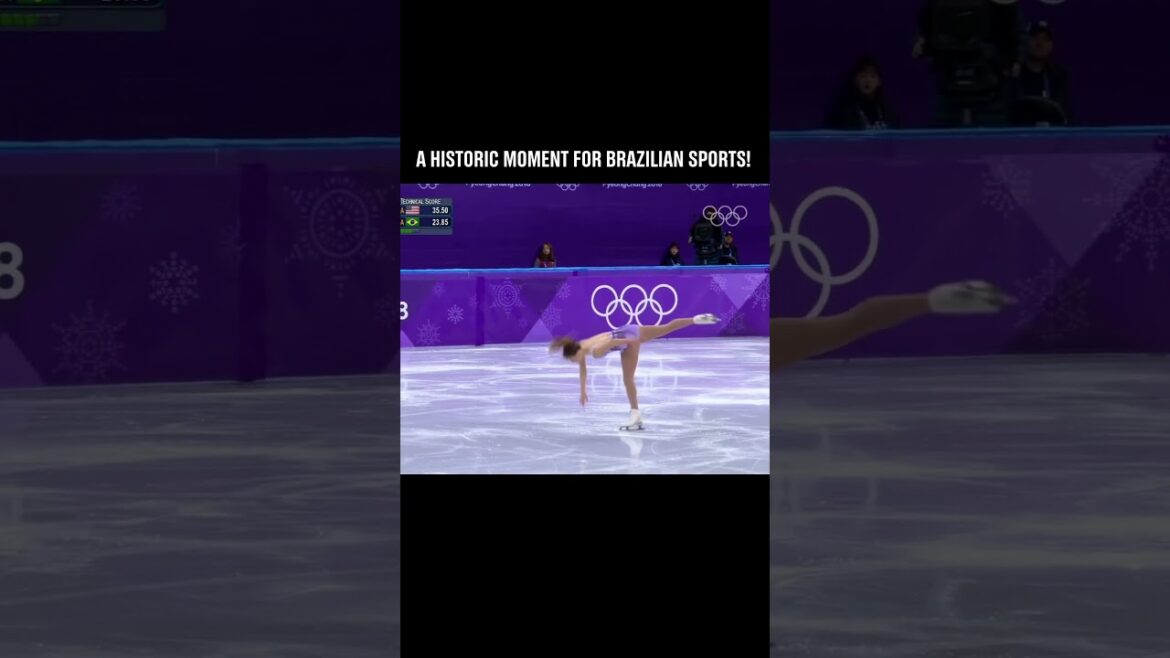 Isadora Williams in the figure skating final at the Winter Olympics! 💜⛸️#MilanoCortina2026