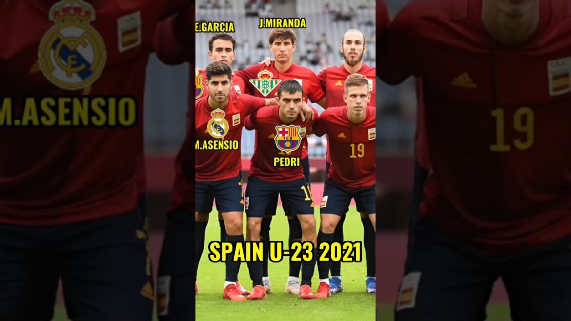 SPAIN U-23 2021 OLYMPIC GAMES #spain #laliga #olympics