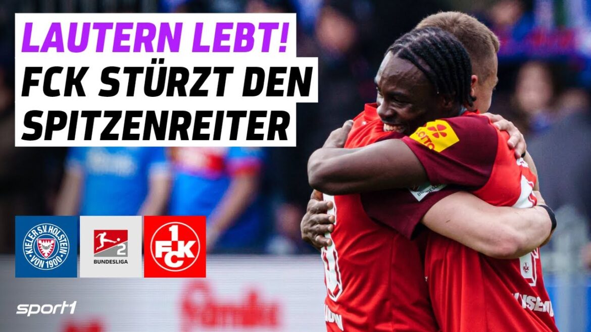 Holstein Kiel - 1. FC Kaiserslautern | 2. Bundesliga goals and highlights 31st matchday