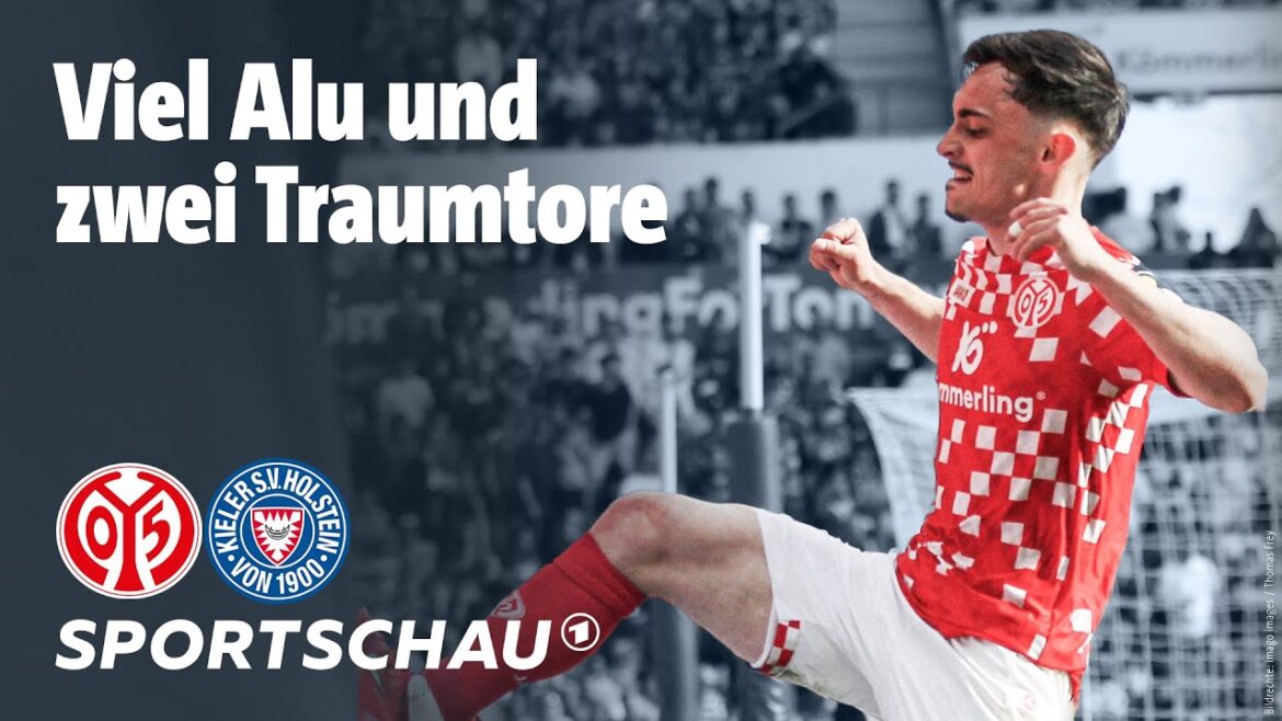 1. FSV Mainz 05 - Holstein Kiel Highlights Bundesliga, 28th matchday | Sports show football
