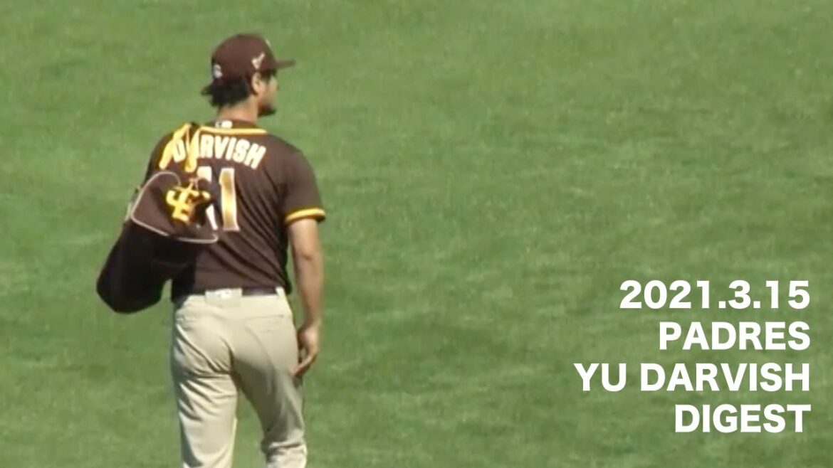 [MLB]Padres Darvish Yu Pitch Digest vs. Reds 21.3.15