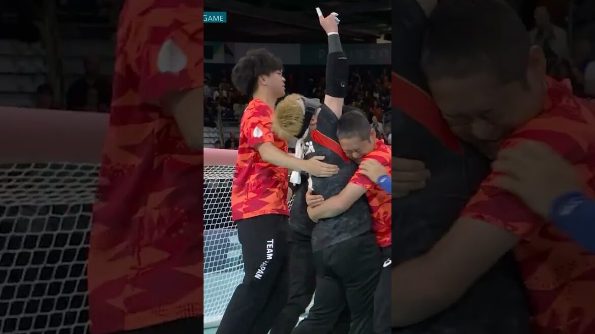 🏆🇯🇵 History Made! Japan Secures First Paralympic Medal in Goalball at #Paris2024