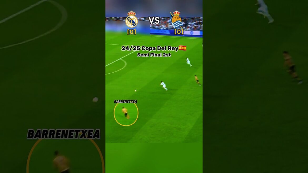 Real Madrid vs Real Sociedad 24/25 #soccer #football #copadelrey #realmadrid Real Madrid vs Real Sociedad 24/25 #soccer #football #copadelrey #realmadrid