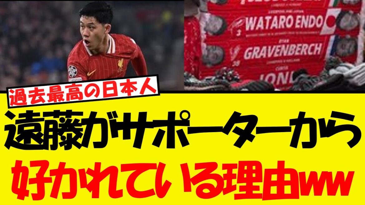 Is he the best Japanese person ever? WWW Why is Endo Kou liked by his supporters? . . Here WWW