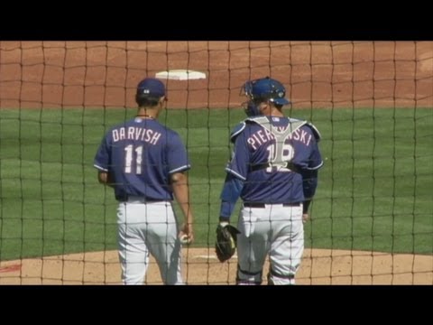 Yu Darvish praises Texas Rangers catcher AJ Pierzynski Yu Darvish praises Texas Rangers catcher AJ Pierzynski