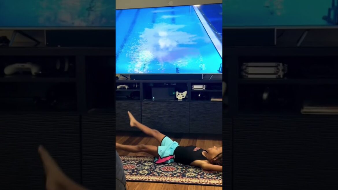 Dream big. The world is watching 💖 📹: itsusfambie #Olympics #sportforallwomenandgirls