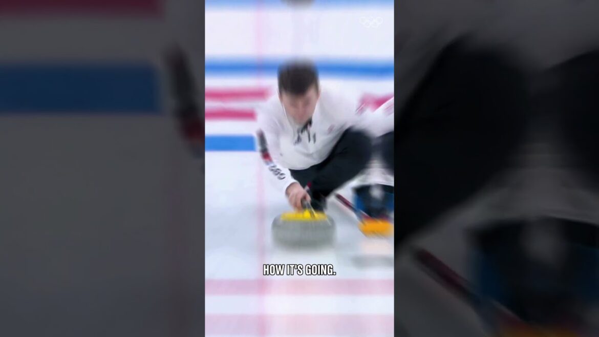 That journey to be an Olympian. 🥌 👀