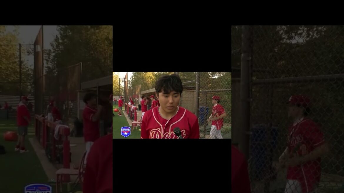 Darvish's 17-year-old son makes his first appearance in high school! The English is amazing lol