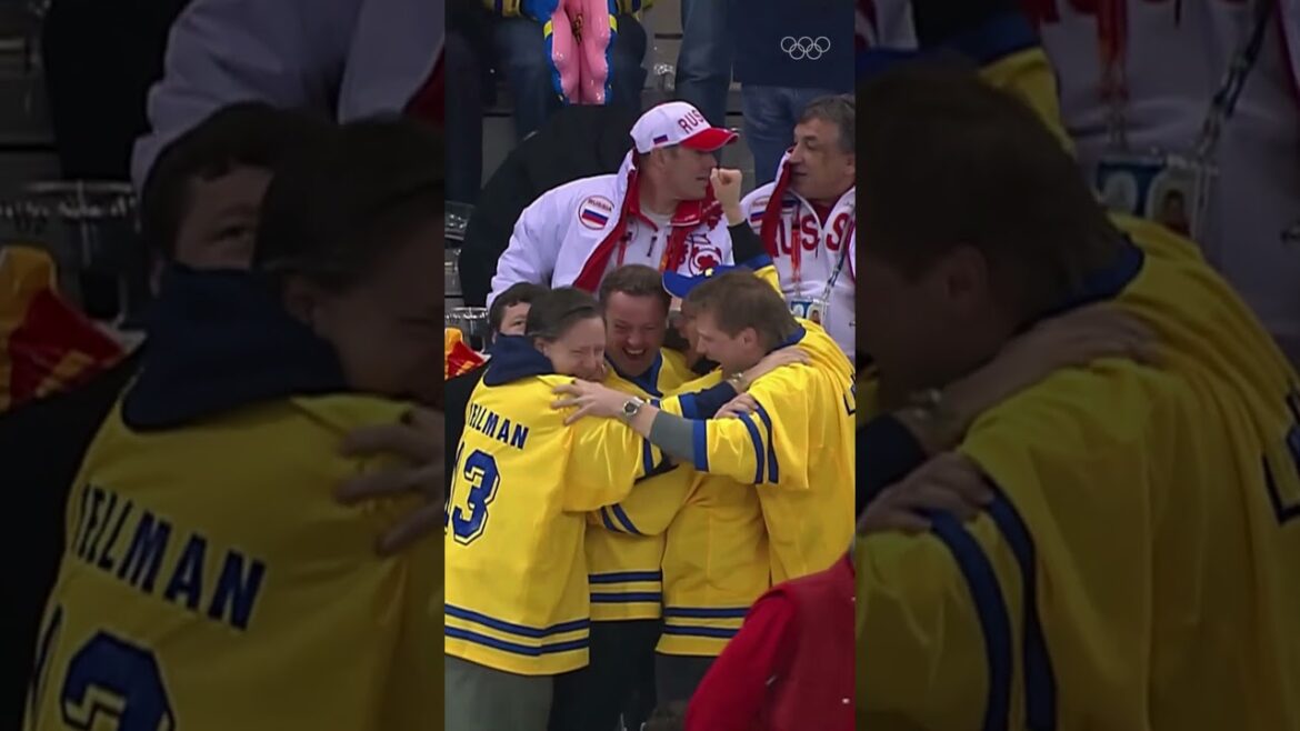 Golden Goal! 🏒🇸🇪🥇