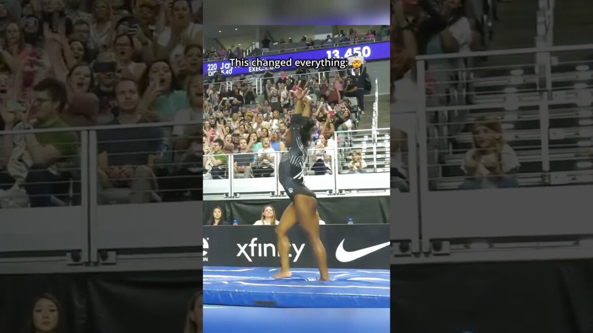 The greatest innovation in Vaulting history🤯 #gymnastics #vault #sports #thenvsnow #simonebiles