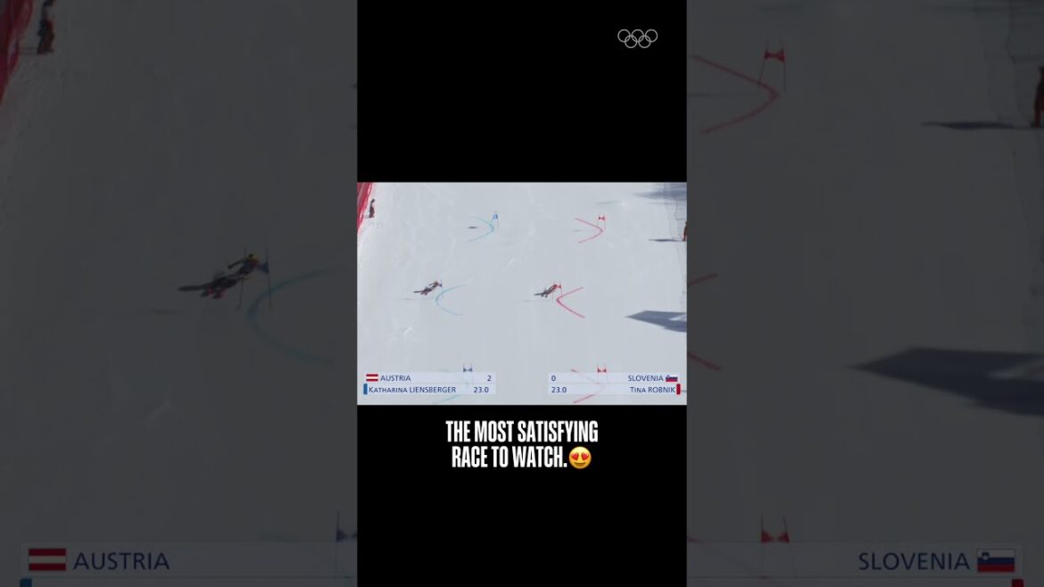 Watching on repeat because it’s THAT captivating. 👀 #Olympics #Sports #AlpineSki