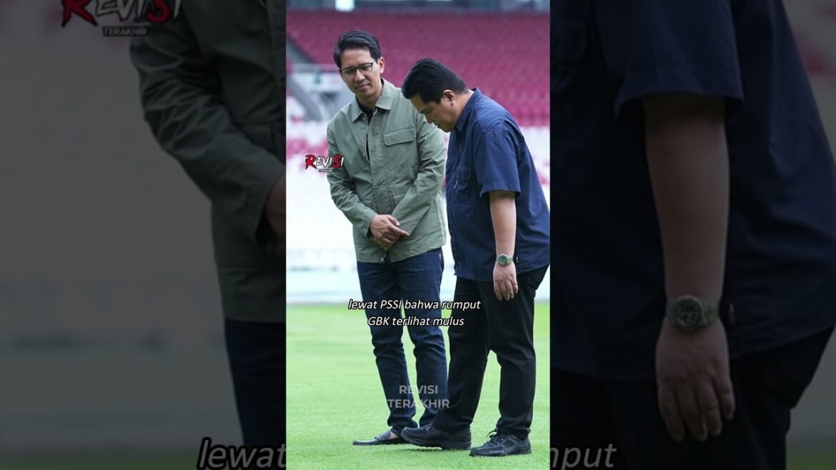 H-1 opponents of Japan, GBK grass is criticized by Minamino!