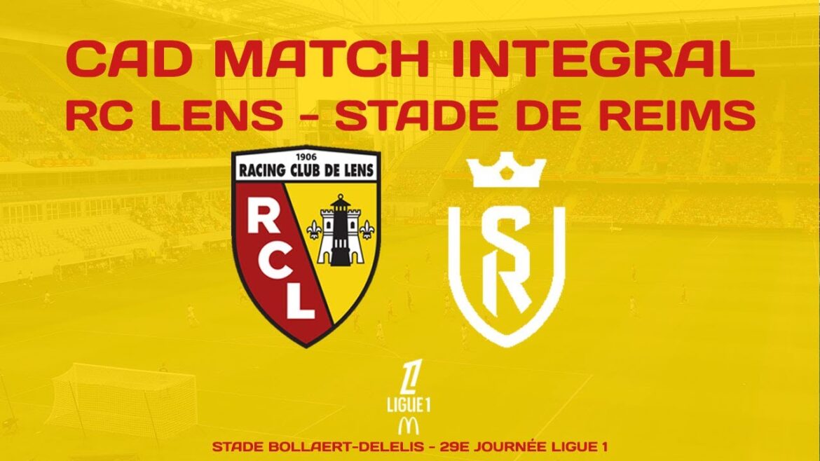 RC LENS - Stade de Reims - Ligue 1 - AD comments - Full match (11.04.2025)
