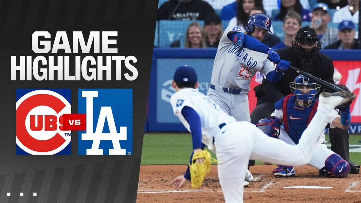 Cubs vs. Dodgers Highlights (4/12/25) | MLB Highlights