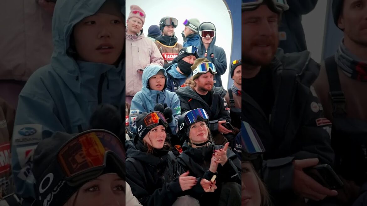 Who doesn't love a little snowboard ASMR in Flachau 👌 🏂 #Olympics #Sports #ASMR #MilanoCortina2026