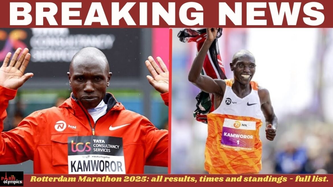 Rotterdam Marathon 2025: Discover the leading times from the 2025 Rotterdam Marathon as Geoffrey. Rotterdam Marathon 2025: Discover the leading times from the 2025 Rotterdam Marathon as Geoffrey.