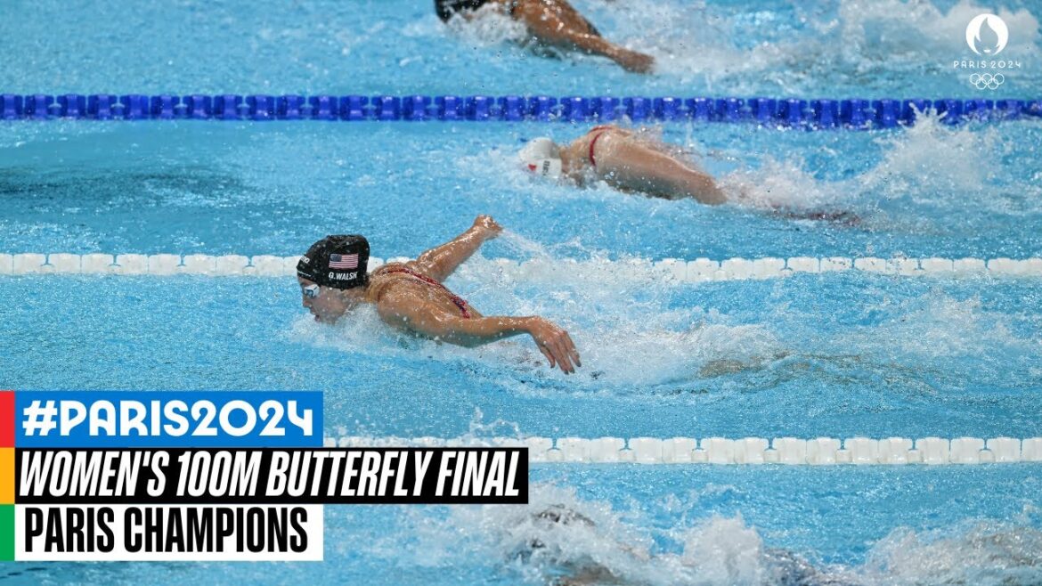 Women's 100m Butterfly Final 🏊‍♀️ | Paris Champions