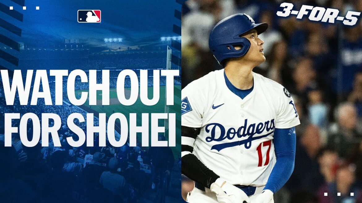 Shohei Ohtani homes and collects 3 hits! (How close was he to hit more homes? 🤏) | Ohtani Shohei Highlights