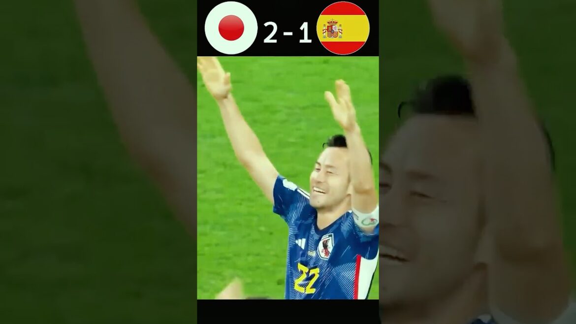 Japan vs Spain | FIFA World Cup 2022 Group Stage | Samurai Blue Shock Spain – Japan vs Spain Japan vs Spain | FIFA World Cup 2022 Group Stage | Samurai Blue Shock Spain - Japan vs Spain