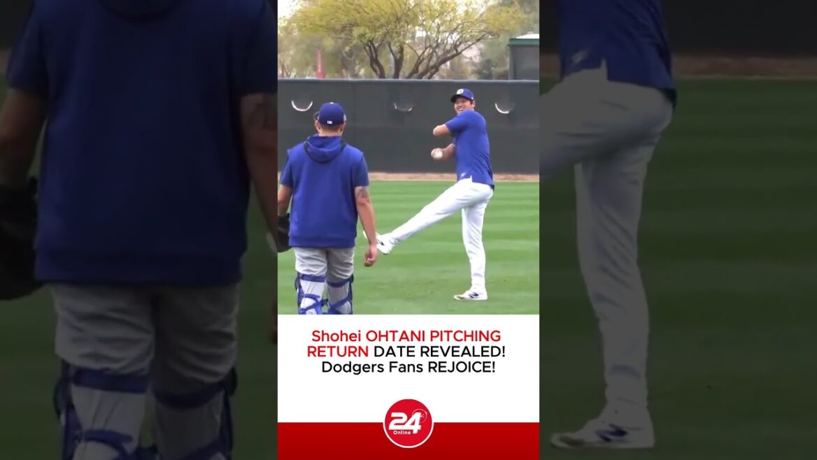 Shohei OHTANI PITCHING RETURN DATE REVEALED! Dodgers Fans REJOICE!