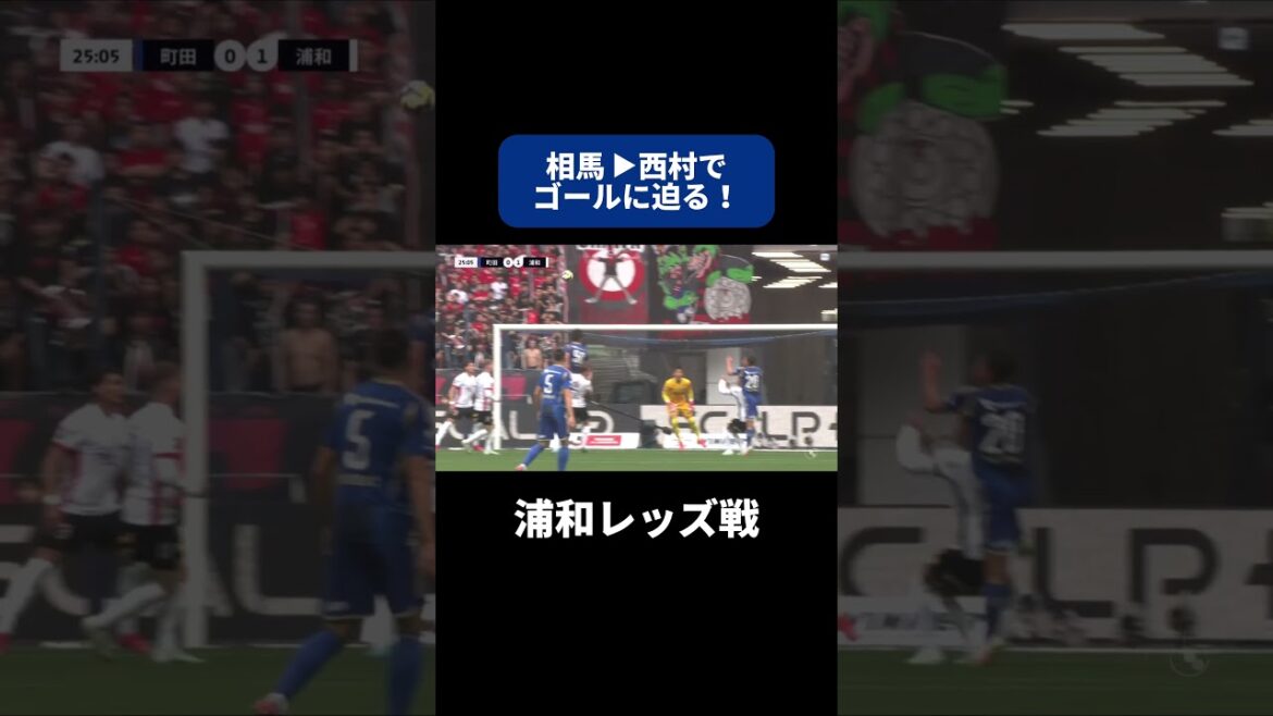 Soma ▶️Nishimura approaches the goal! ｜#Urawa Reds Game #shorts
