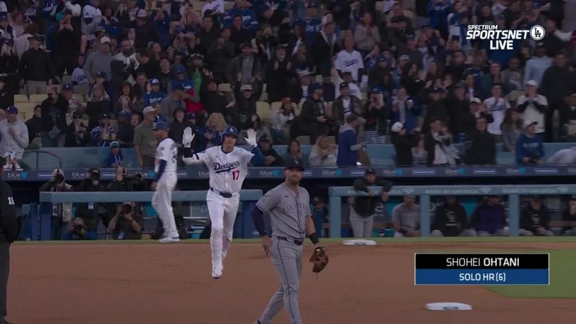 Shohei Ohtani CLOBBERS his 6th home run of the season 🎯 | ESPN MLB