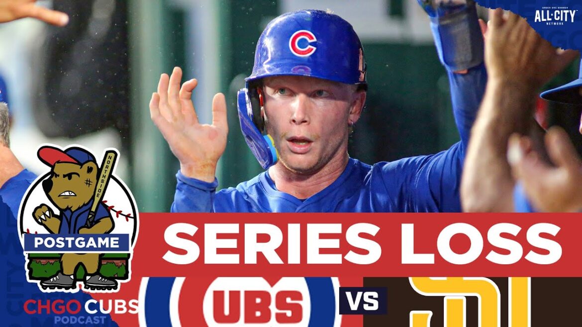 SERIES LOSS: Pete Crow-Armstrong & Chicago Cubs Can't Overcome Padres | CHGO Cubs POSTGAME Podcast