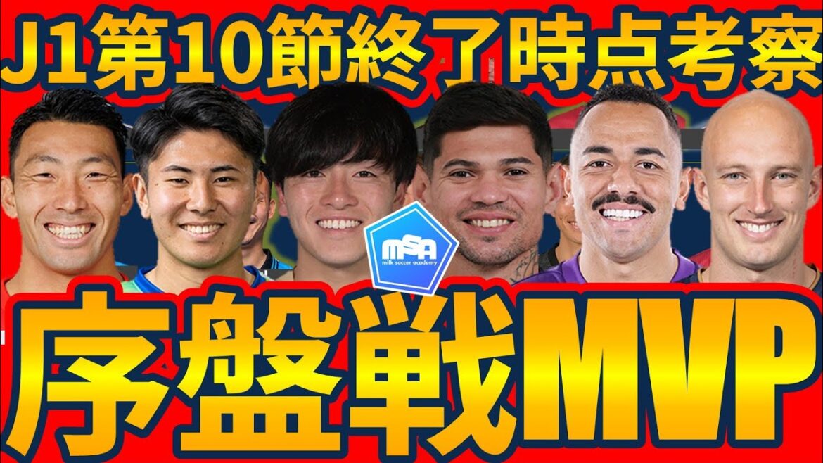 [Choosing MVP & Bess Ire in the early stages of the J1 race]Kashima forward Leoceara won the award in February-March, and the presence of Kyoto forward Elias, Fukuoka goalkeeper Murakami Masaken, Machida midfielder Soma Yuki and others.