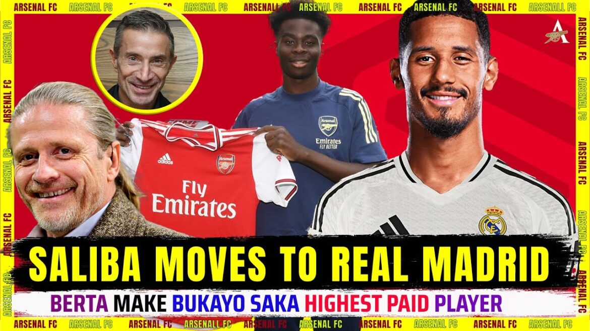 ๐ข William Saliba โMOVESโ To Real Madrid ๐ Make Saka “HIGHEST – PAID” Player ๐ฐ Arsenal FC Daily News ๐ข William Saliba โMOVESโ To Real Madrid ๐ Make Saka "HIGHEST - PAID" Player ๐ฐ Arsenal FC Daily News