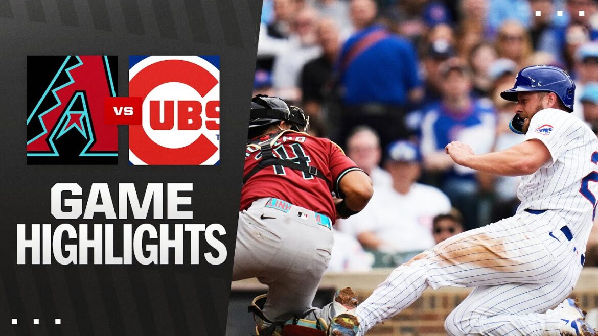 D-backs vs. Cubs Game Highlights (4/18/25) | MLB Highlights