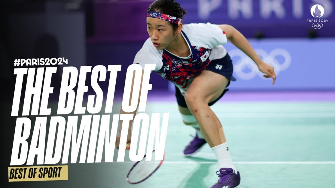 Best Badminton Moments at #Paris2024 🏸 | Best of Sport