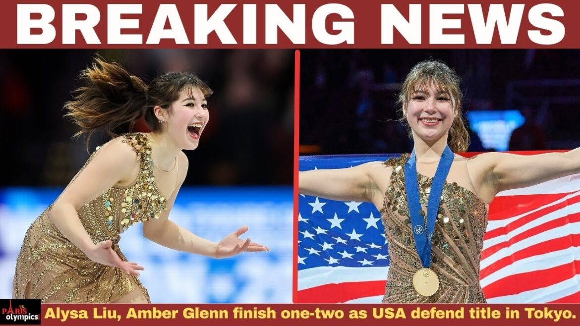 USA defend title in Tokyo.The world champion Liu and Grand Prix Final winner Glenn both bid good...