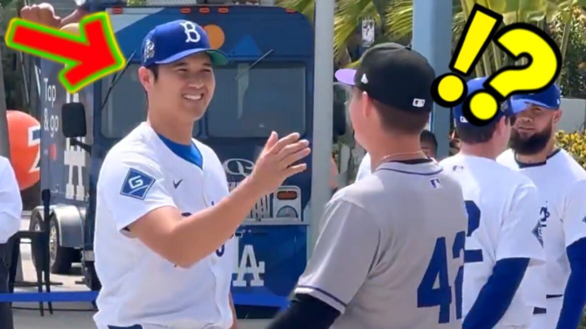 When the athlete saw his favorite Otani, he unexpectedly realized how wonderful the sport is, "His expression speaks to him!" and "I can't be moved like this!"[MLB]