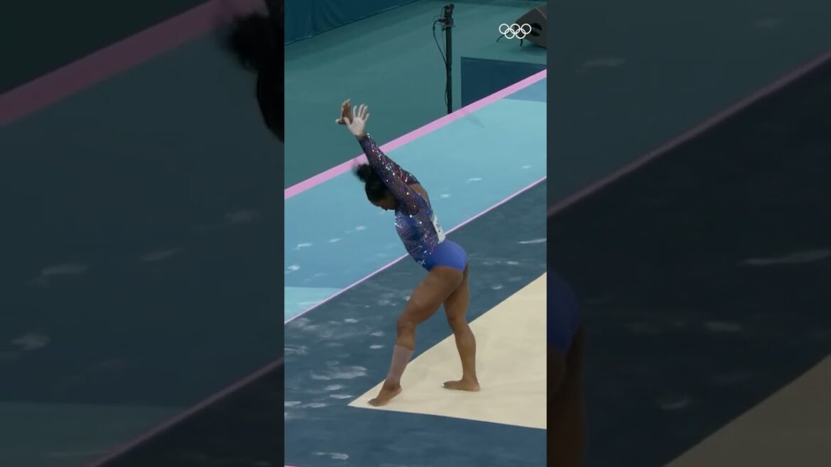 The Laureus World Sportswoman of the year is the one & only, the GOAT of gymnastics... Simone Biles!