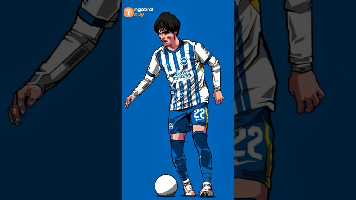 Kaoru Mitoma: Thesis dribbling who changed football game #shorts #sepakbola