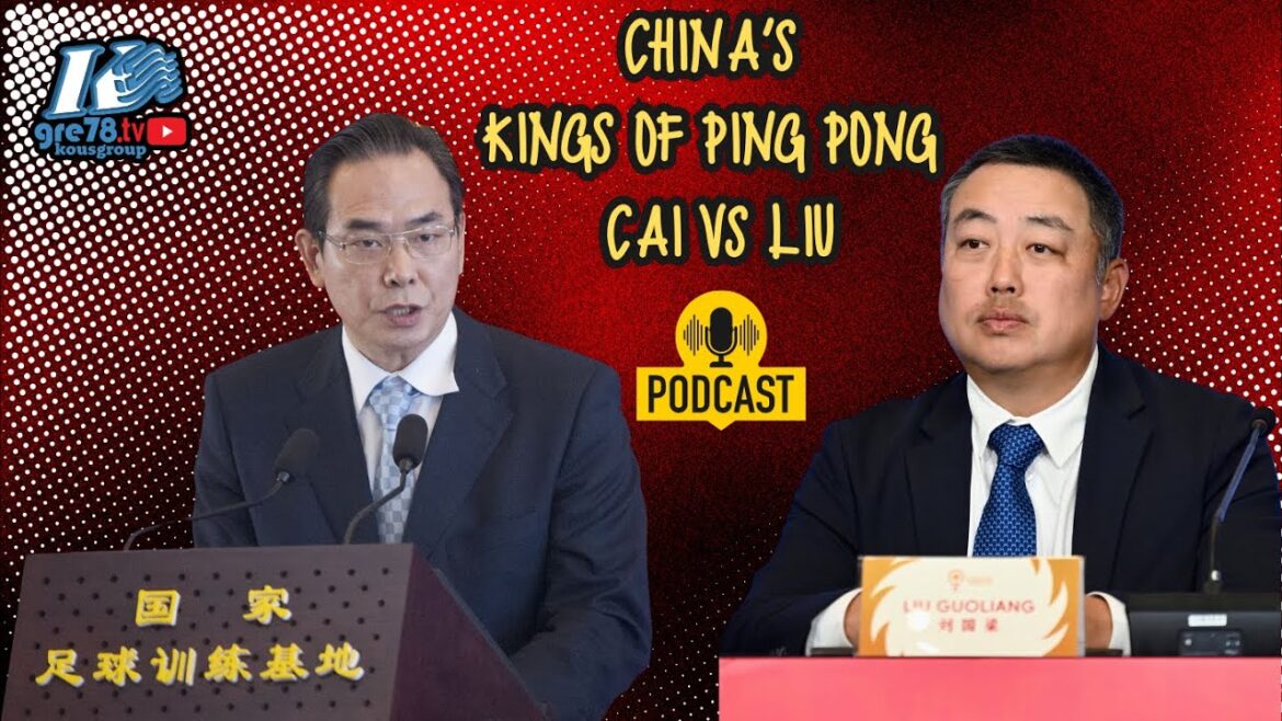 China’s Kings of Ping Pong – Cai vs Liu 🏓👑🇨🇳