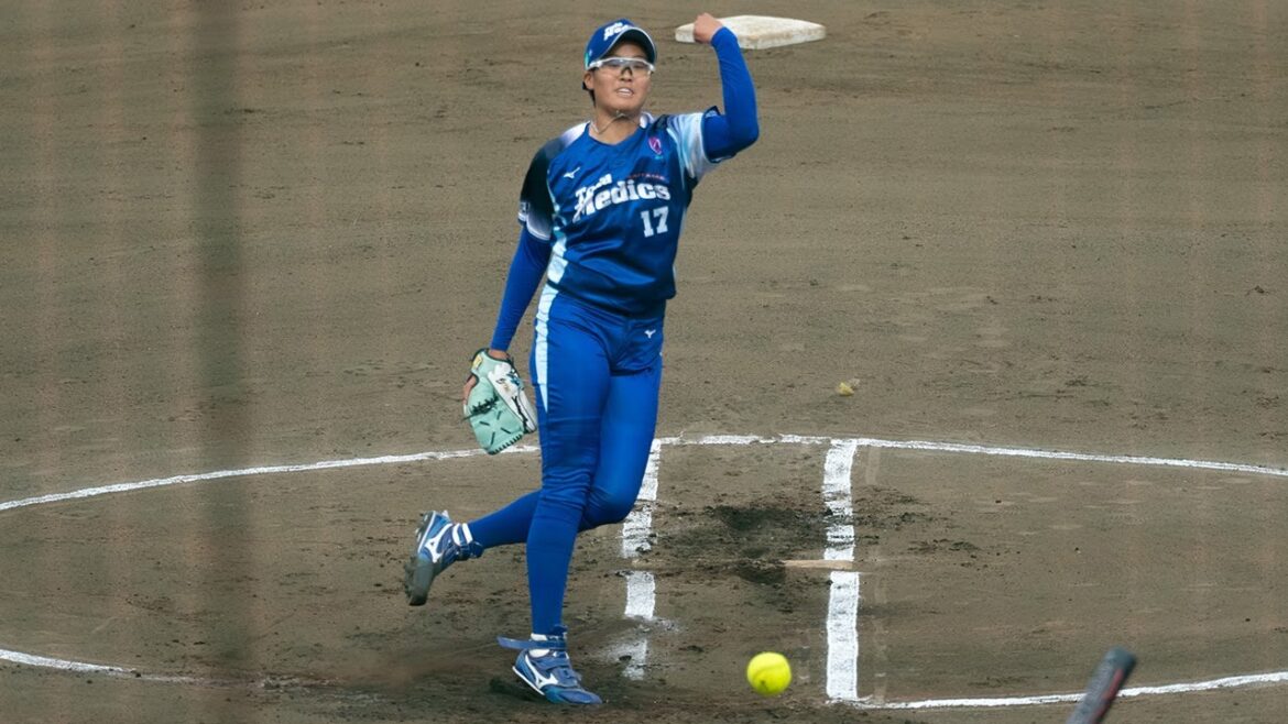 Women’s Softball Miu Gotoh Pitcher Goto Nozomill pitching form 4K high quality with throw Toda Chuo Medix #softball #softball #pitching form #pitching form Women's Softball Miu Gotoh Pitcher Goto Nozomill pitching form 4K high quality with throw Toda Chuo Medix #softball #softball #pitching form #pitching form