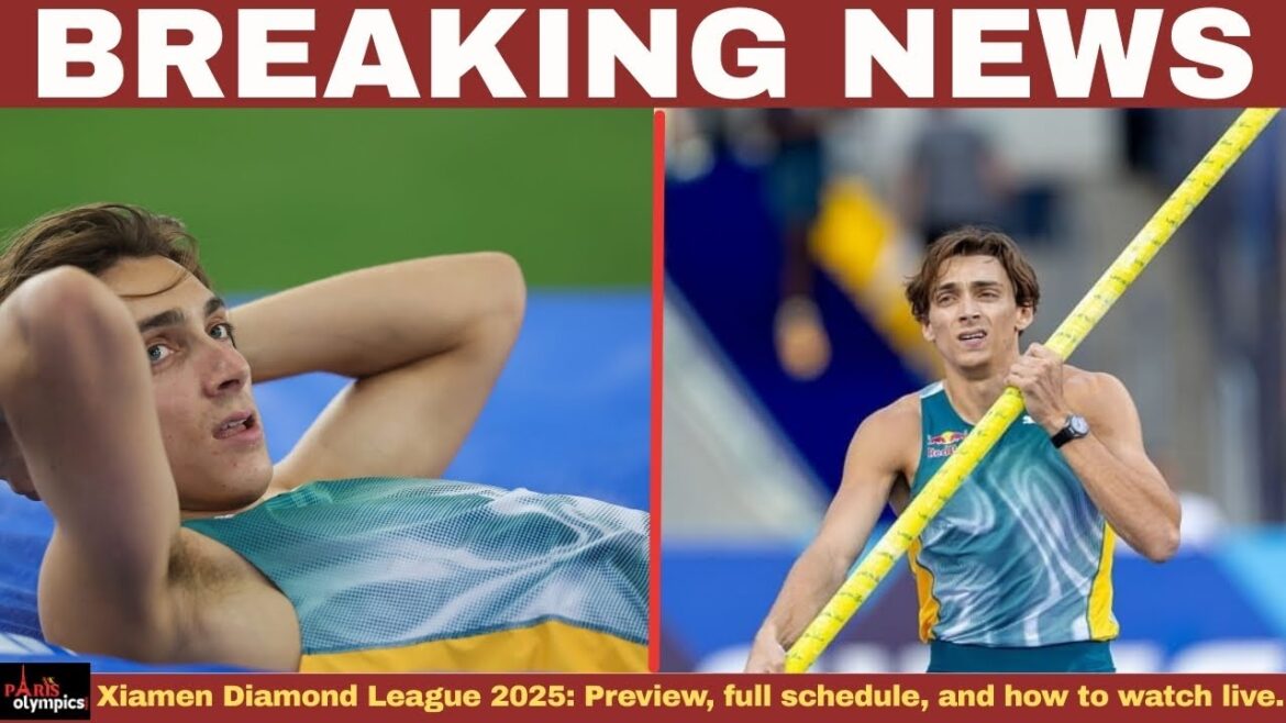 Xiamen Diamond League 2025: Preview, full schedule, and how.#ParisOlympicsNews #olympics Xiamen Diamond League 2025: Preview, full schedule, and how.#ParisOlympicsNews #olympics