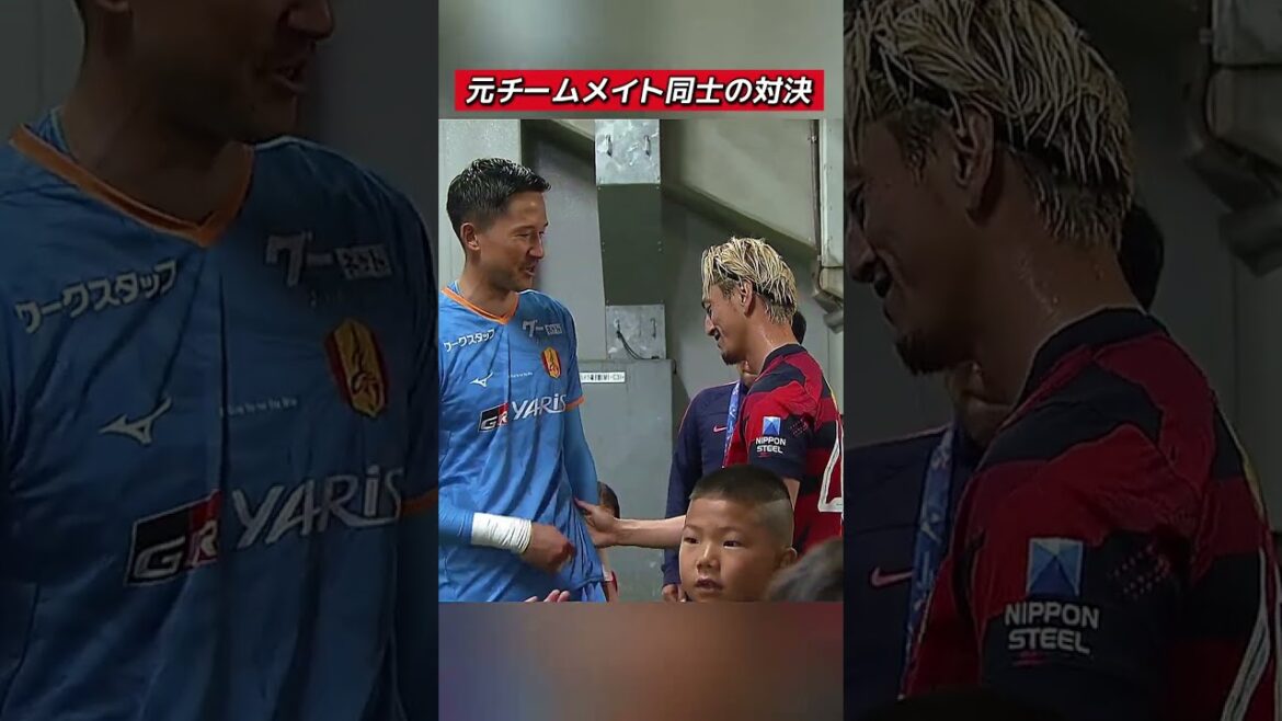 A showdown between two teammates at #SintTroyden! #Suzuki Yuma Player #Schmidt Daniel Player