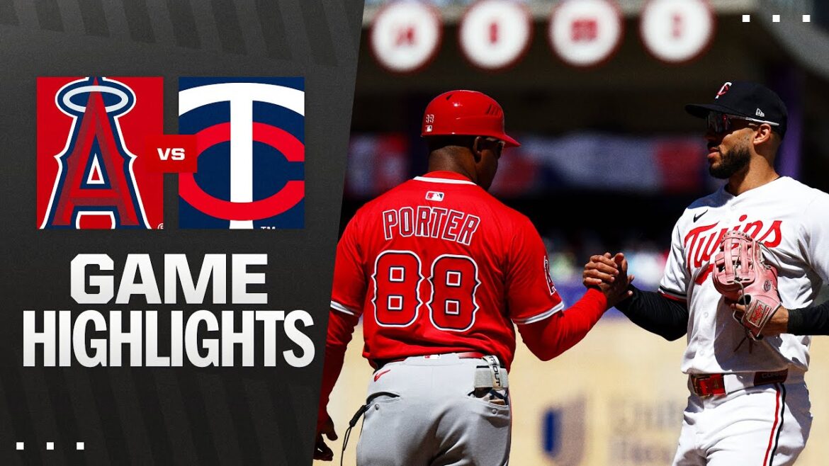 Angels vs. Twins Game Highlights (4/26/25) | MLB Highlights
