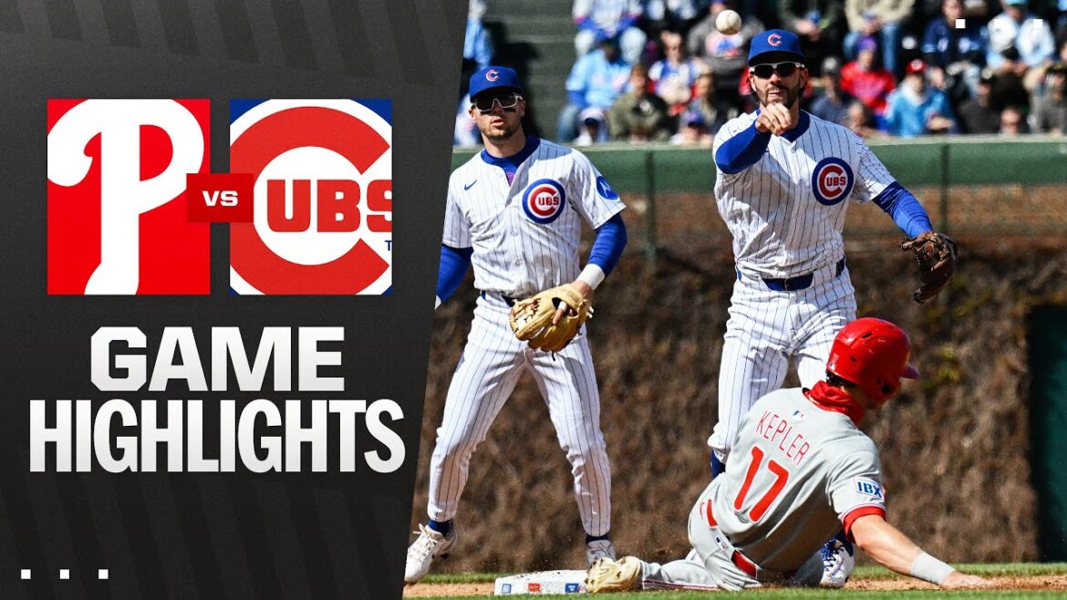 Phillies vs. Cubs Game Highlights (4/26/25) | MLB Highlights