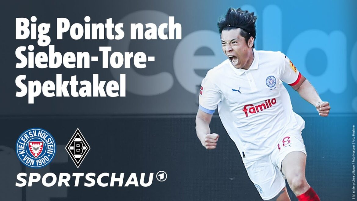 Holstein Kiel - Borussia Mönchengladbach Highlights Bundesliga, matchday 31 | Sports show football